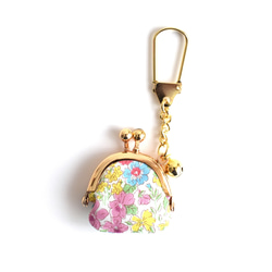 Tiny kiss lock purse keychain Liberty "Joanna Louise" [030] 第2張的照片