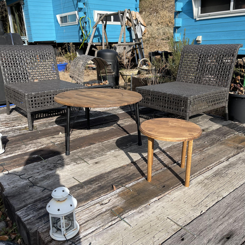 ローテーブル　一枚板　折りたたみ脚　キャンプテーブル　グランピング　無垢材 楽天市場】rewood buddy リウッドバディ 相棒 小さな 一枚板