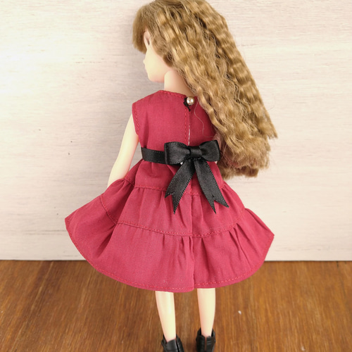 547.ティアードワンピース※リカちゃんアウトフィット※復刻版初代リカちゃん