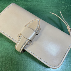 57◇ Creemaクレーマ総手縫ウォレット　MT0926-5 57◇ Creemaクレーマ総手縫ウォレット MT0926-5