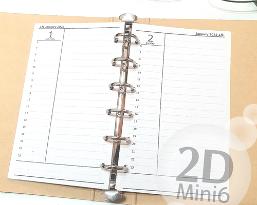 PLANNER M6バインダーリフィルセット PLANNER M6バインダーリフィルセット PLANNER M6バインダー