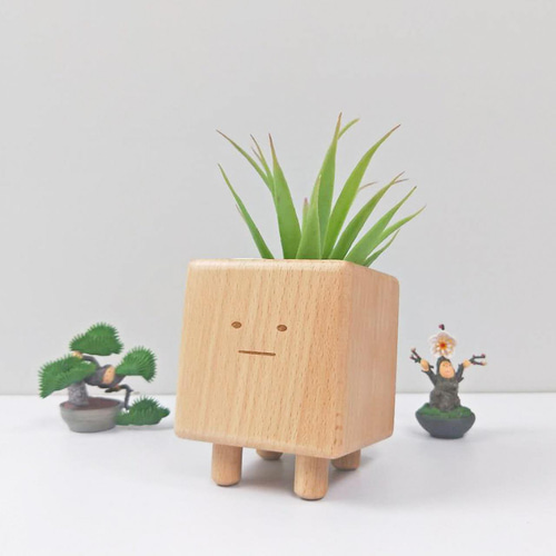 かとうゆみ 植木鉢ワンちゃん2 d69e0371990432f3bc5a142d388db1