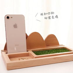 田舎の風景 小物入れトレー 木製 キートレイ ウッド TOSMU 4枚目の画像