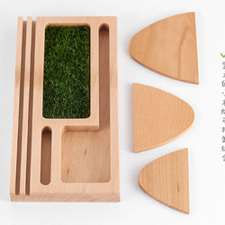 田舎の風景 小物入れトレー 木製 キートレイ ウッド TOSMU 9枚目の画像