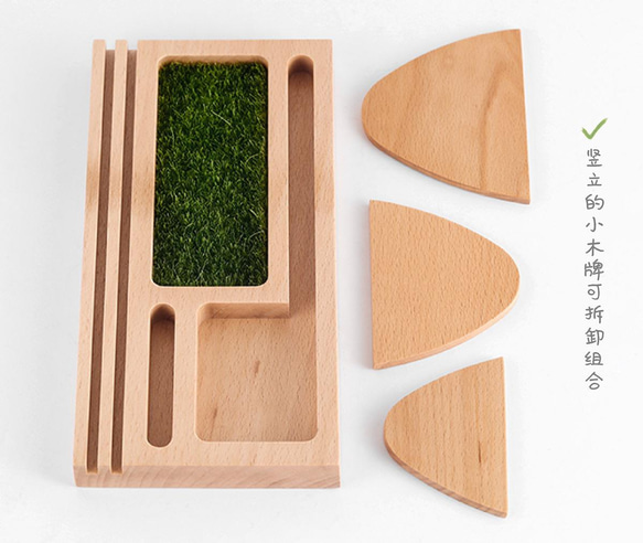 田舎の風景 小物入れトレー 木製 キートレイ ウッド TOSMU 9枚目の画像