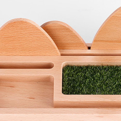 田舎の風景 小物入れトレー 木製 キートレイ ウッド TOSMU 7枚目の画像