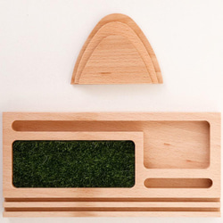 田舎の風景 小物入れトレー 木製 キートレイ ウッド TOSMU 8枚目の画像