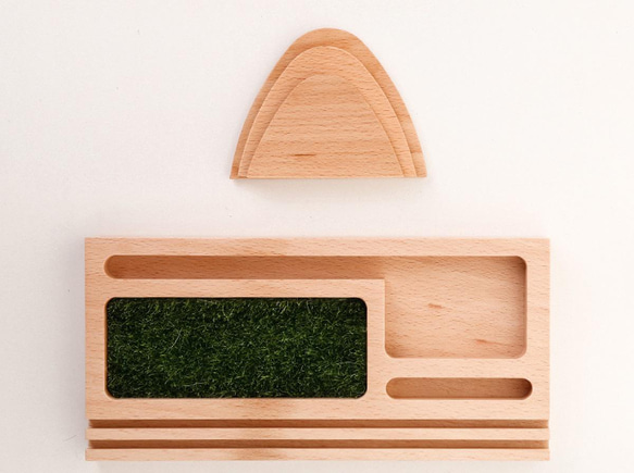 田舎の風景 小物入れトレー 木製 キートレイ ウッド TOSMU 8枚目の画像