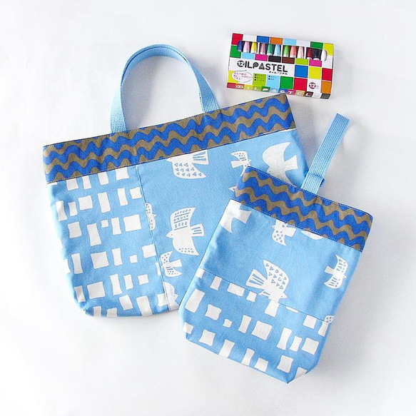 だんだん様専用】男の子 レッスンバッグ体操着袋上履き入れ 入園入学