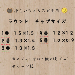 ネイルチップ  〜単色 No.14 グラデーション〜 6枚目の画像