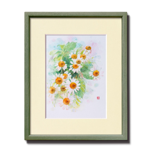桜舞う富士】油絵原画 一点物 額縁付 豪華プレゼント付き 絵画