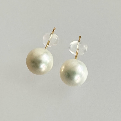 033Fg【定番の逸品】ピアス　一粒パール　淡水真珠　8㎜　フォーマル　S925 033Dz【定番の逸品】ピアス 一粒パール 淡水真珠 8㎜ フォーマル