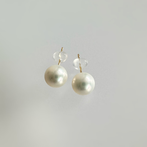 【新品、本物、当店在庫だから安心】 一粒 8mm 淡水パール 高品質 ピアス ピアス イヤリング アクセサリー
