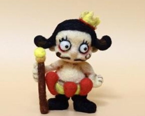 Howakero ほわケロ 羊毛フェルト　鹿 Howakero ほわケロ 羊毛フェルト 鹿