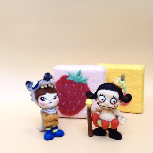 Howakero ほわケロ 羊毛フェルト　鹿 Howakero ほわケロ 羊毛フェルト 鹿 - メルカリ