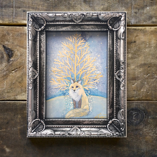 あめとゆきA3複製原画-Sweet night-キツネExtraEdition あめとゆきA3複製原画-Sweet night-キツネExtraEdition