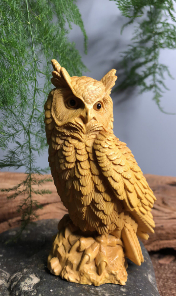 木彫りのフクロウ (木彫りフクロウ入荷しました エキスパート 木彫りのフクロウ (木彫りフクロウ入荷しました エキスパート