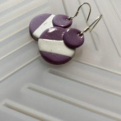 アートオブザアース-デザイナーシリーズイヤリングイヤリング金箔ソフト陶器 4枚目の画像
