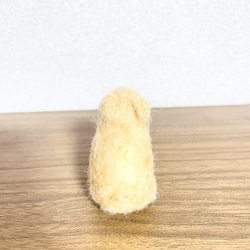 ねむねむ…カピバラちゃんの置物　羊毛フェルト 4枚目の画像