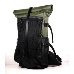 緑黒 X-Pac 超軽量登山バッグ 20L 30L 40L バークマウンテン55Lバックパック 宿泊登山 日帰り登 2枚目の画像