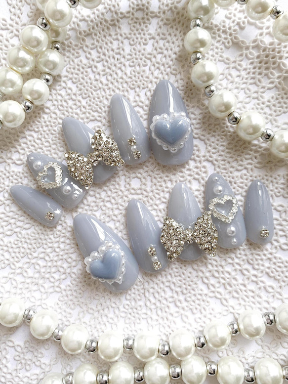 現品】☆kirari-nail☆ No.199 ネイルチップ（つけ爪） kirari