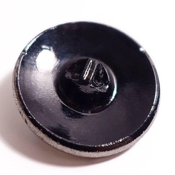 No.150 西ドイツ ヴィンテージ ガラスボタン 22mm 3枚目の画像