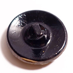 No.153 西ドイツ ヴィンテージ ガラスボタン 22mm 3枚目の画像