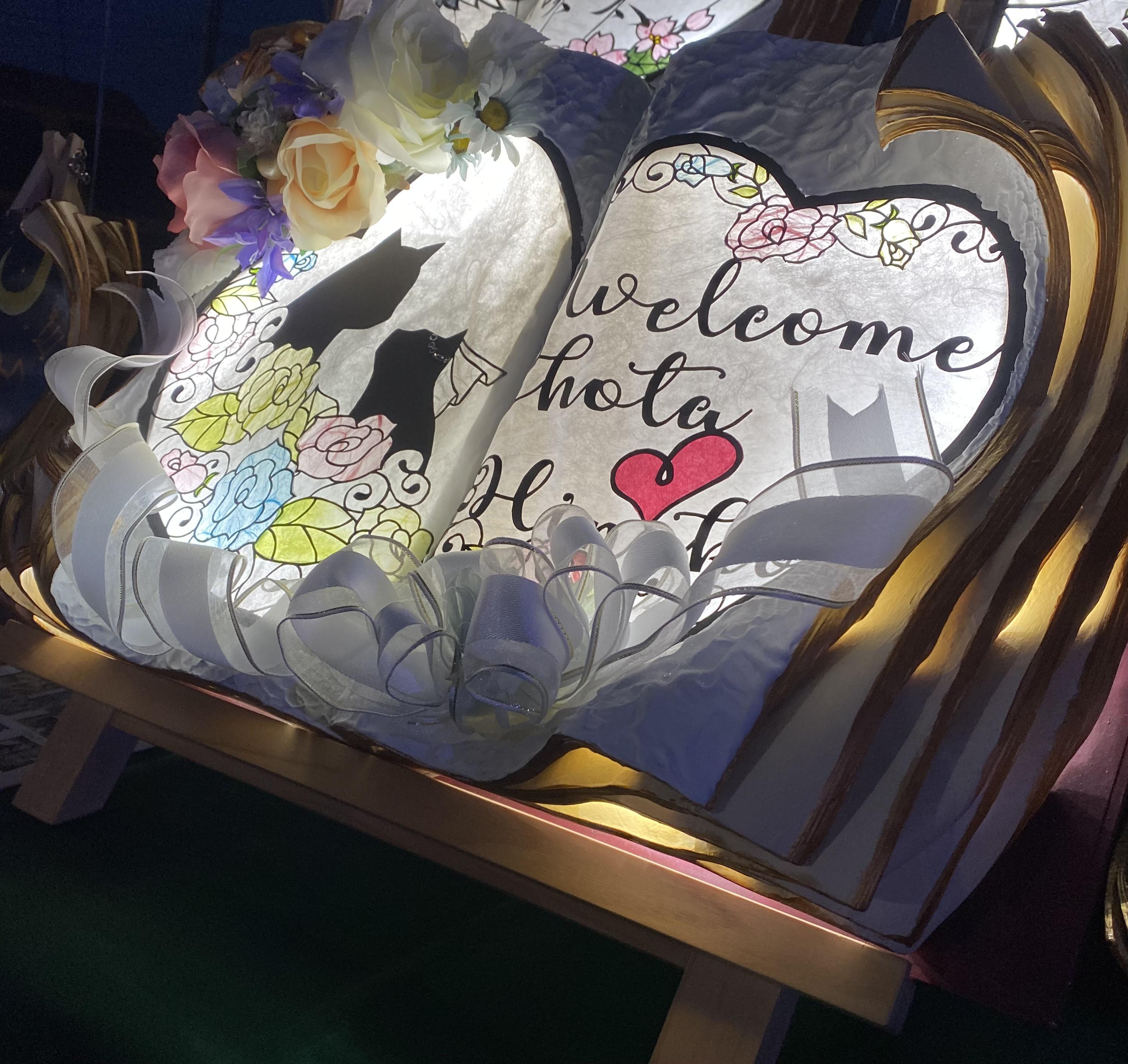 にゃんこウェディングウェルカムボード