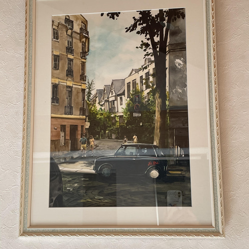 Paris街角 絵画 J IN 通販 13178794｜Creema(クリーマ)