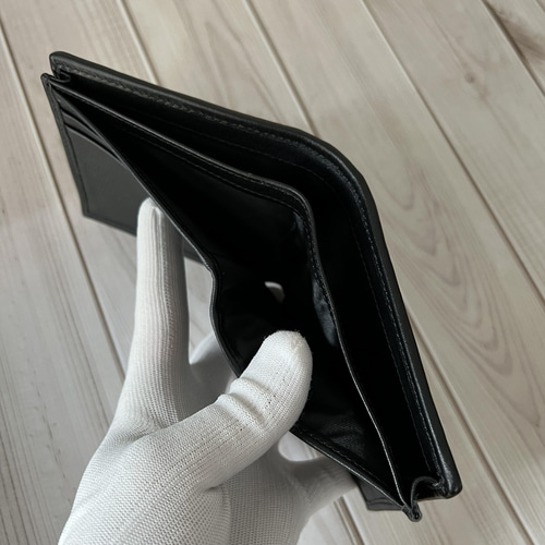 レア 本物保証 本革 黒 クロコダイル ミニ財布 二つ折り財布 レア 本物保証 本革 黒 クロコダイル ミニ財布 二つ折り財布