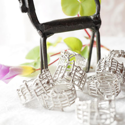 silver  音符のリング 4枚目の画像