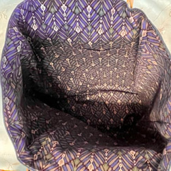 孔雀刺繍のトートバッグ 3枚目の画像