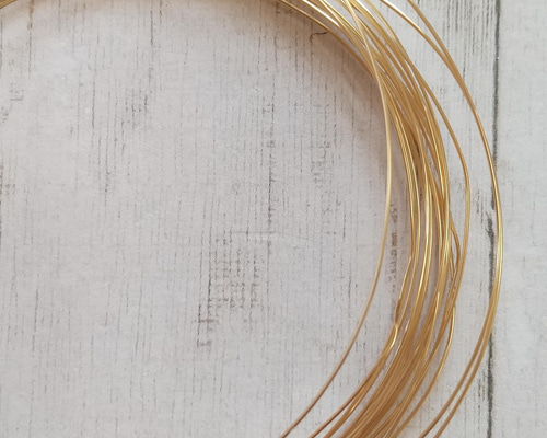 フラワー様14KGF ソフトワイヤー 26GA フラワー様14KGF ソフトワイヤー 26GA フラワー様14KGF ソフト