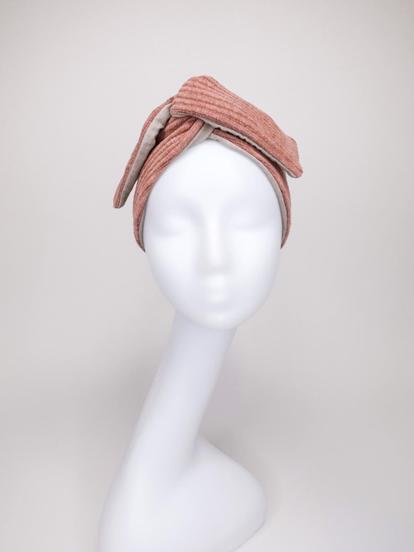 快樂包（心情白、粉色、毛茸茸黑）｜換裝頭巾｜QPPA®︎｜鋼絲頭巾 第15張的照片