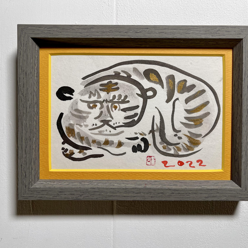 上田みゆき 2022干支（原画） 絵画 上田みゆき 通販｜Creema(クリーマ 
