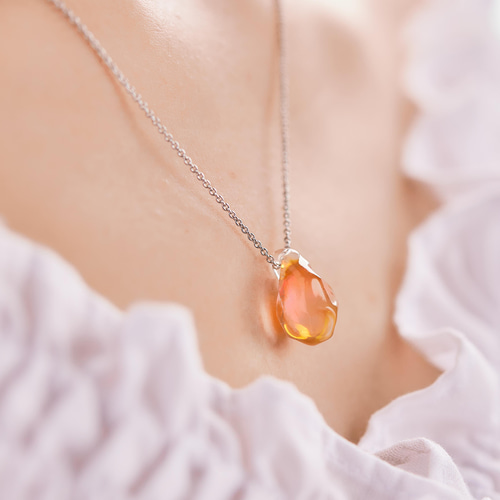 reblanc》天使の祝福 宿願成就 波動注音 波紋ネックレス silver925