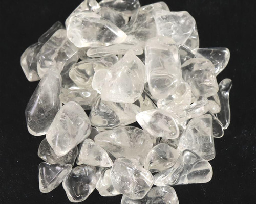 ヒマラヤ マニカラン産水晶 さざれ(穴なしチップ) 約200g ID:46718