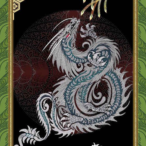銀龍/日本画 龍 辰 竜 鳳凰 和柄 日本 北斎 iPhone Android 銀龍/日本画 龍 辰 竜 鳳凰 和柄 日本 北斎 iPhone Android