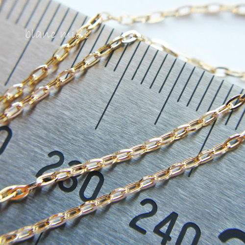 No.b-1.15-347○*K18シンプルブレスレット オーダー制作○*18金