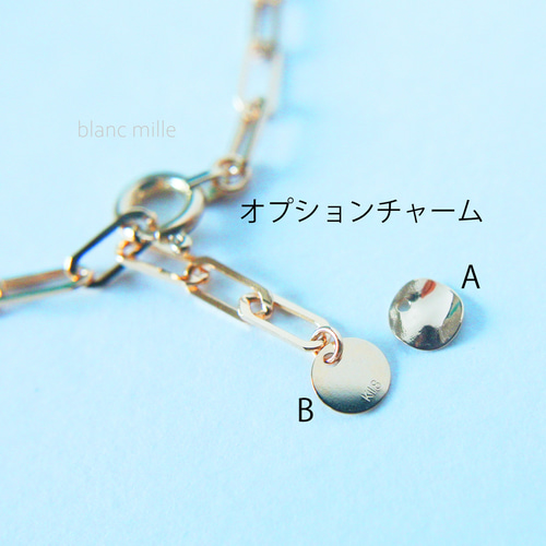 No.b-2.3-719○*K18シンプルブレスレット オーダー制作○*18金