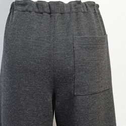 ガウチョパンツ　ブリスター　チャコールグレー　受注生産 6枚目の画像