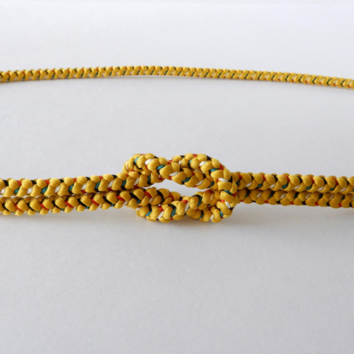 吊り糸角八つ組／150cm】手組み組紐 和装小物（帯・半襟） KAKEKASANE