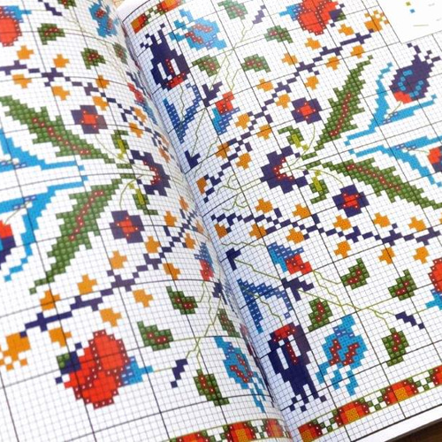 トルコのクロスステッチ図案集 上品なスタイル トルコのクロスステッチ図案集 TYRKIET I