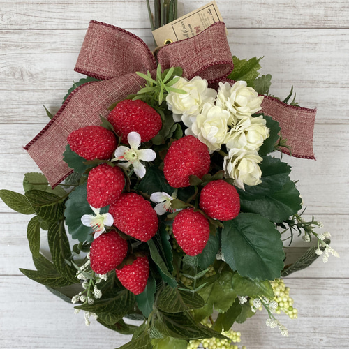 専用＊ストロベリー 春のフェイクスワッグ 【公式通販】