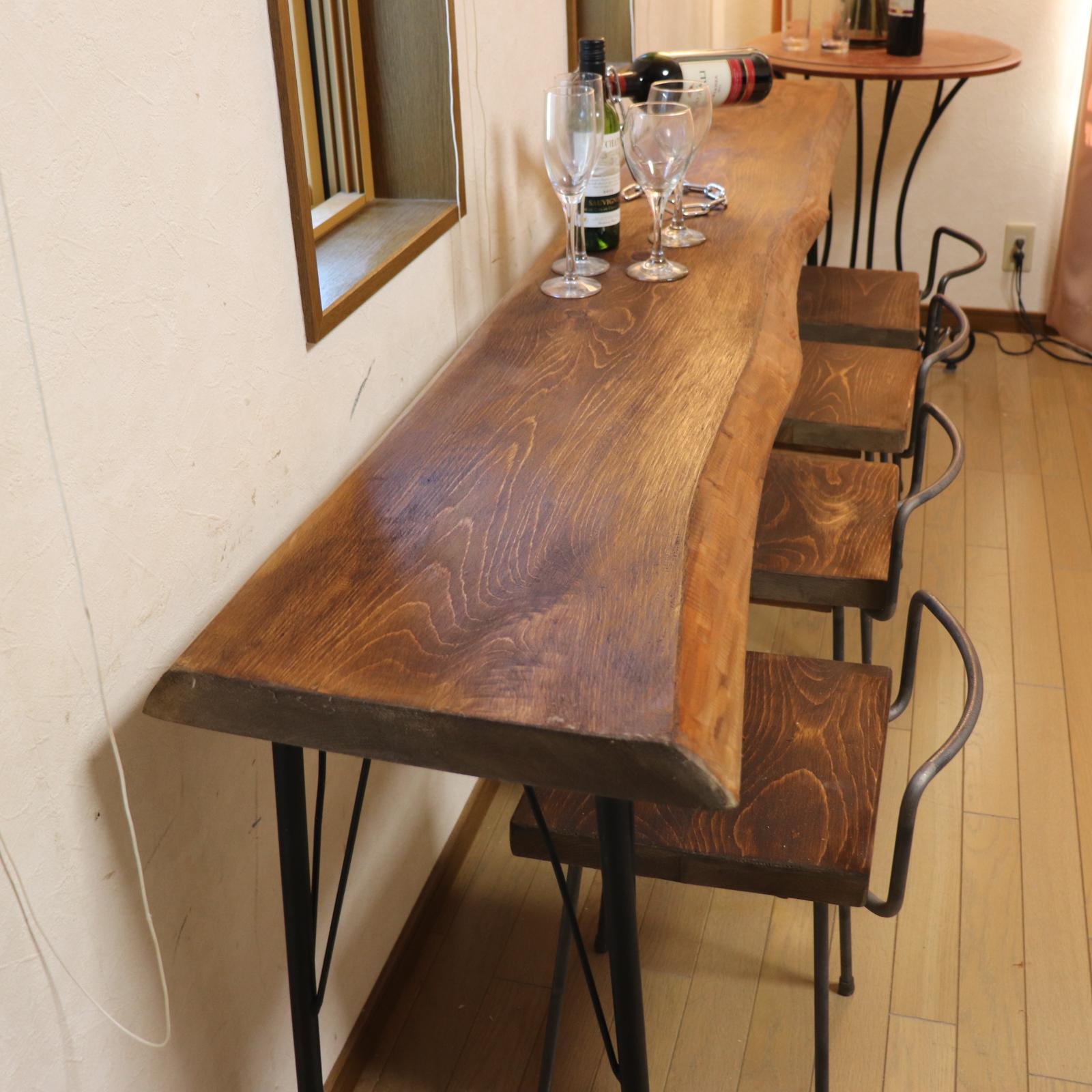 # 616 ■　檜　ヒノキ　テーブル　ダイニング　カウンター　座卓　一枚板 616 □檜ヒノキテーブルダイニングカウンター座卓一枚板