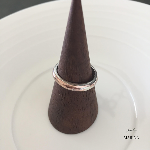 {round} ZEBRA ring 11号 *3 8枚目の画像