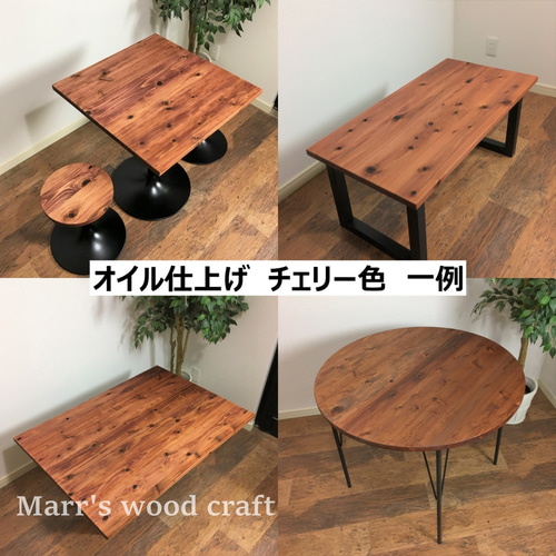 国産杉の無垢材こたつ天板 60x60cm 天然木 オイル仕上げ ナチュラル色