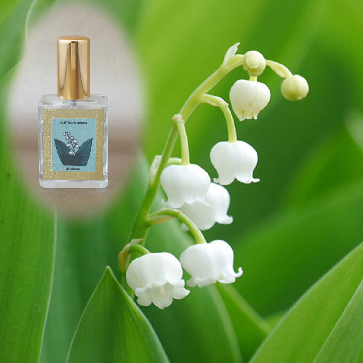 リアル　大和鈴蘭ノ香　15ml　生花の香りの再現　生花のミストスプレー　ファブリックミスト