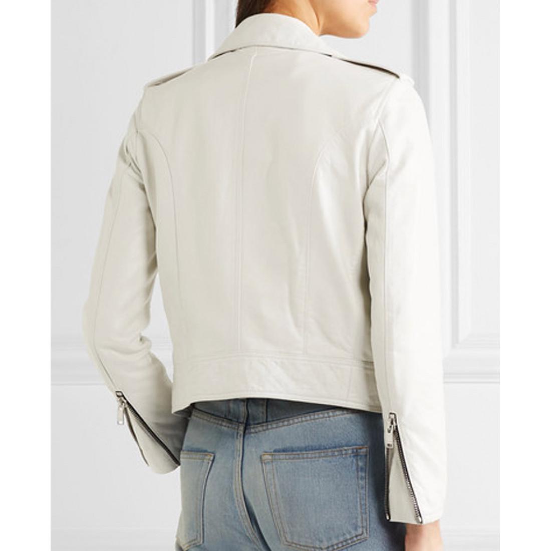 羊革・ベルト付き羊革ジャケット Sheep Leather Jacket With Belt