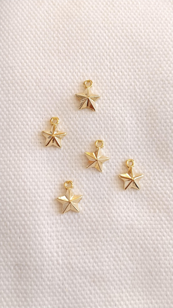 k16gp スターチャーム petit star 4個 4個】 K16GP ミニスターチャーム